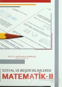 Sosyal ve Beşeri Bilimlerde Matematik - 2