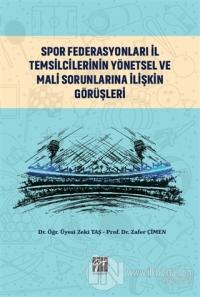 Spor Federasyonları İl Temsilcilerinin Yönetsel ve Mali Sorunlarına İlişkin Görüşleri