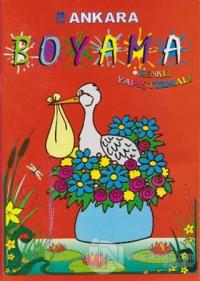 Stickerli Kalın Boyama - Kırmızı