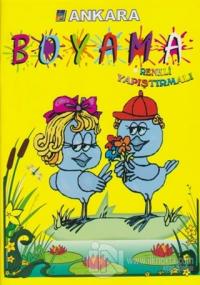 Stickerli Kalın Boyama - Sarı