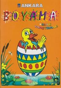 Stickerli Kalın Boyama - Turuncu