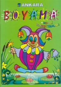 Stickerli Kalın Boyama - Yeşil