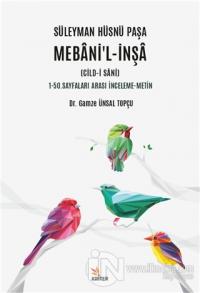 Süleyman Hüsnü Paşa Mebani'l-İnşa (Cild-i Sani)
