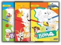 Süper Boyama Seti (3 Kitap Takım)