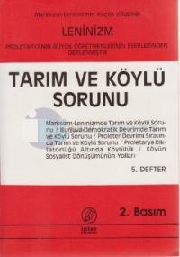 Tarım ve Köylü Sorunu (5. Defter)