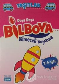 Taşıtlar - Doya Doya Bil Boya Bilmeceleri Boyama (3-4 Yaş)