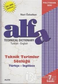 Technical Dictionary Teknik Terimler Sözlüğü Turkish - English / Türkçe - İngilizce (Ciltli)