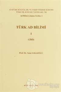 Türk Ad Bilimi 1 - Giriş