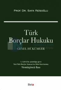 Türk Borçlar Hukuku Genel Hükümler