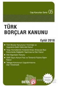 Türk Borçlar Kanunu (Eylül 2018)