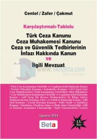 Türk Ceza Kanunu Ceza Muhakemesi Kanunu Ceza ve Güvenlik Tedbirlerinin İnfazı Hakkında