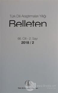 Türk Dili Araştırmaları Yıllığı - Belleten 2018 / 2