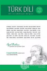Türk Dili Dergisi Sayı: 751 Temmuz 2014