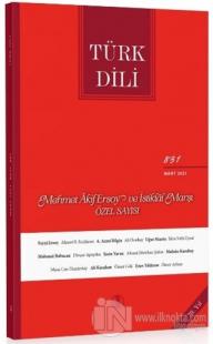 Türk Dili Dergisi Sayı: 831 Mart 2021