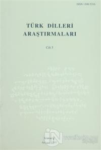 Türk Dilleri Araştırmaları Yıllığı 1995 Cilt: 5