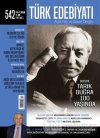 Türk Edebiyatı Dergisi Sayı : 542 Aralık 2018