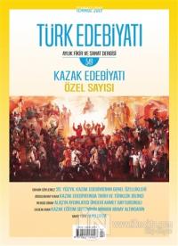 Türk Edebiyatı Dergisi Sayı: 549 Temmuz 2019