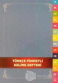 Türkçe Fihristli Kelime Defteri