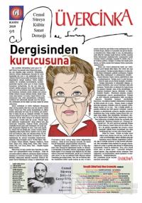 Üvercinka Dergisi Sayı: 61 Kasım 2019