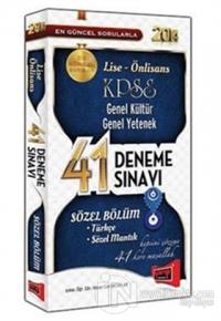 Yargı 2014 KPSS Lise Önlisans GY-GK 41 Deneme Sınavı Sözel Bölüm