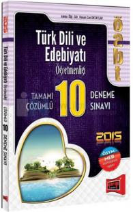 Yargı 2015 ÖABT Türk Dili ve Edebiyatı Öğretmenliği Çözümlü 10 Deneme