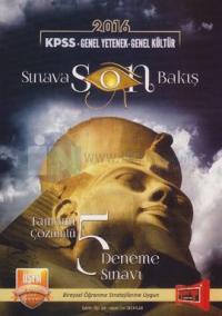 Yargı KPSS Genel K.Genel Y. Sınava Son Bakış Tamamı Çözümlü 5 Deneme Sınavı 2016