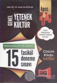 Yargı KPSS Genel Yetenek Genel Kültür 15 Fasikül Deneme Sınavı 2015