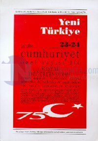 Yeni Türkiye Cumhuriyet Özel Sayısı 3 Sayı: 23-24