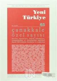 Yeni Türkiye Dergisi Sayı : 65 Ocak-Şubat 2015
