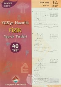 YGS'ye Hazırlık Fizik Yaprak Testleri