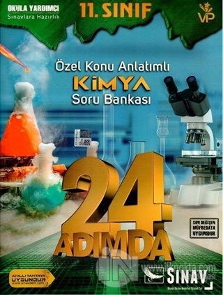 11 Sinif Kimya 24 Adimda Ozel Konu Anlatimli Soru Bankasi 25 Indirim