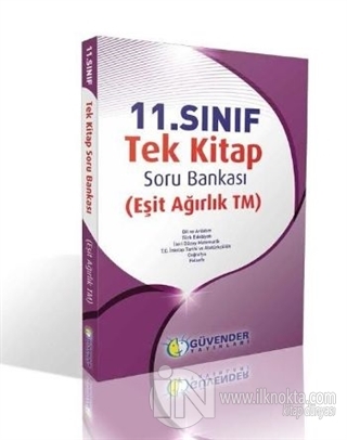 11 Sinif Tek Kitap Soru Bankasi Esit Agirlik Tm 20 Indirimli Kolek