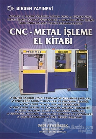 Cnc Metal Isleme El Kitabi 15 Indirimli Sadi Atasimsek