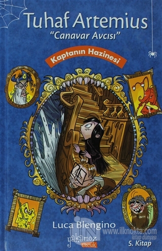 Tuhaf Artemius Canavar Avcisi 5 Kitap Kaptanin Hazinesi Ciltli
