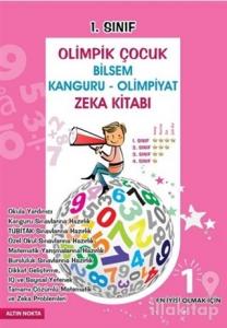 1. Sınıf Olimpik Çocuk Bilsem Kanguru Olimpiyat Zeka Kitabı