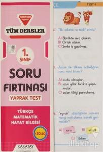 1.Sınıf Tüm Dersler Yaprak Test