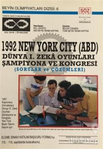 1992 New York City (ABD) Dünya 1. Zeka Oyunları Şampiyona ve Kongresi