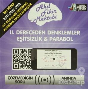 2. Dereceden Denklemler Eşitsizlik ve Parabol