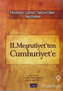 2. Meşrutiyet'ten Cumhuriyet'e