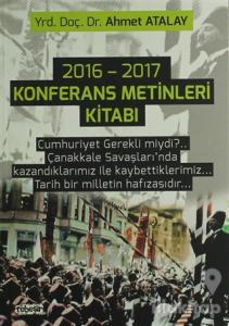 2016 - 2017 Konferans Metinleri Kitabı