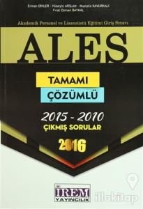 2016 ALES Tamamı Çözümlü Çıkmış Sorular