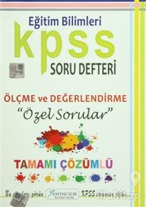 2016 KPSS Eğitim Bilimleri Ölçme ve Değerlendirme Soru Defteri