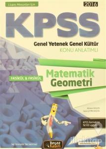 2016 KPSS Genel Yetenek Genel Kültür Konu Anlatım - Matematik Geometri