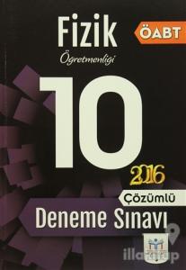 2016 ÖABT Fizik Öğretmenliği Çözümlü 10 Deneme Sınavı