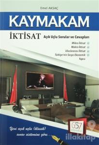 2017 Kaymakam İktisat Açık Uçlu Sorular ve Cevapları