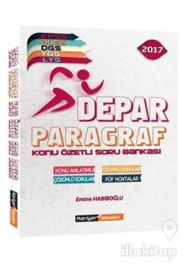 2017 KPSS ALES DGS YGS LYS için Paragraf Konu Özetli Soru Bankası