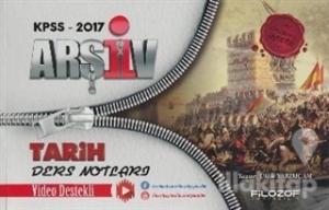 2017 KPSS Arşiv Tarih Ders Notları