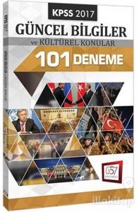 2017 KPSS Güncel Bilgiler ve Kültürel Konular 101 Deneme
