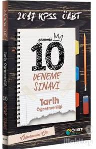 2017 KPSS ÖABT Tarih Öğretmenliği Çözümlü 10 Deneme Sınavı