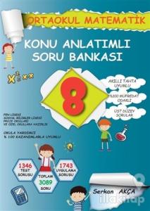 2018 8. Sınıf Ortaokul Matematik Konu Anlatımlı Soru Bankası